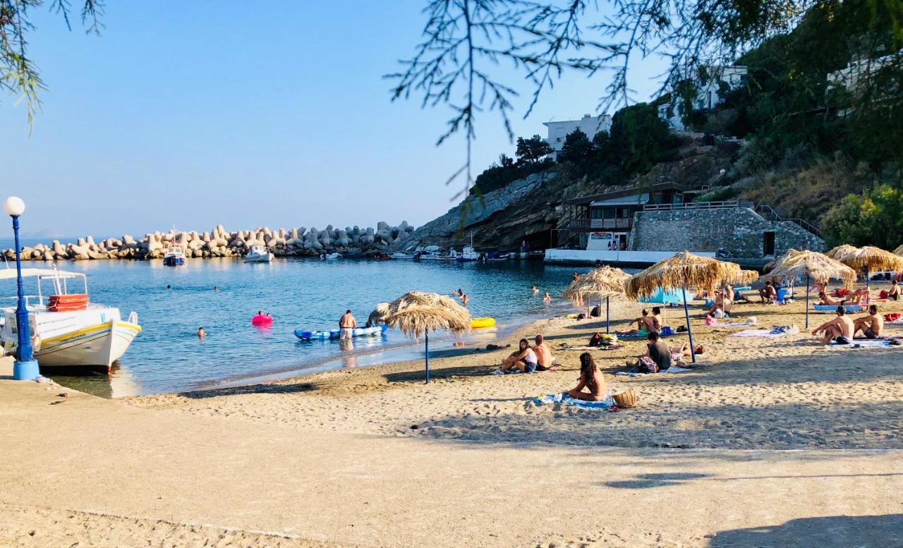 Hotel George Agios Kirykos  Bagian luar foto